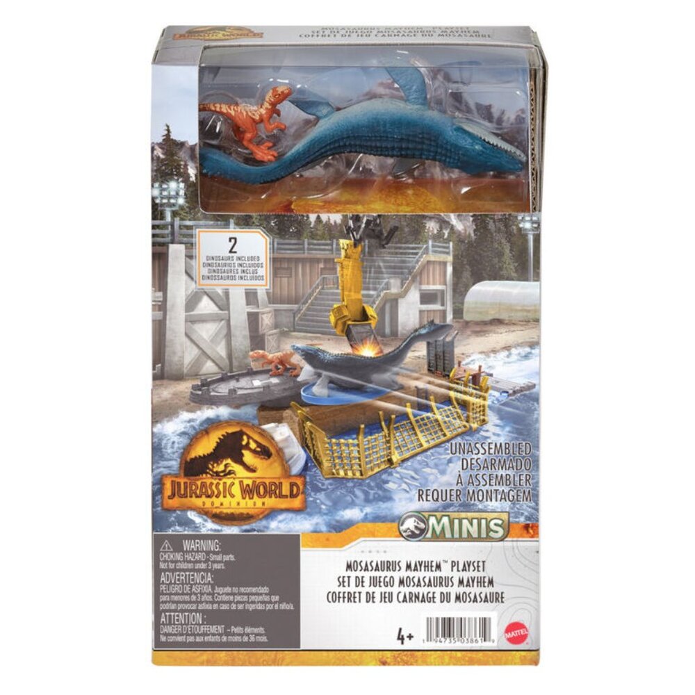 Jurassic World: Dominion - Mosasaurus Mayhem Playset by Mattel Collectibles